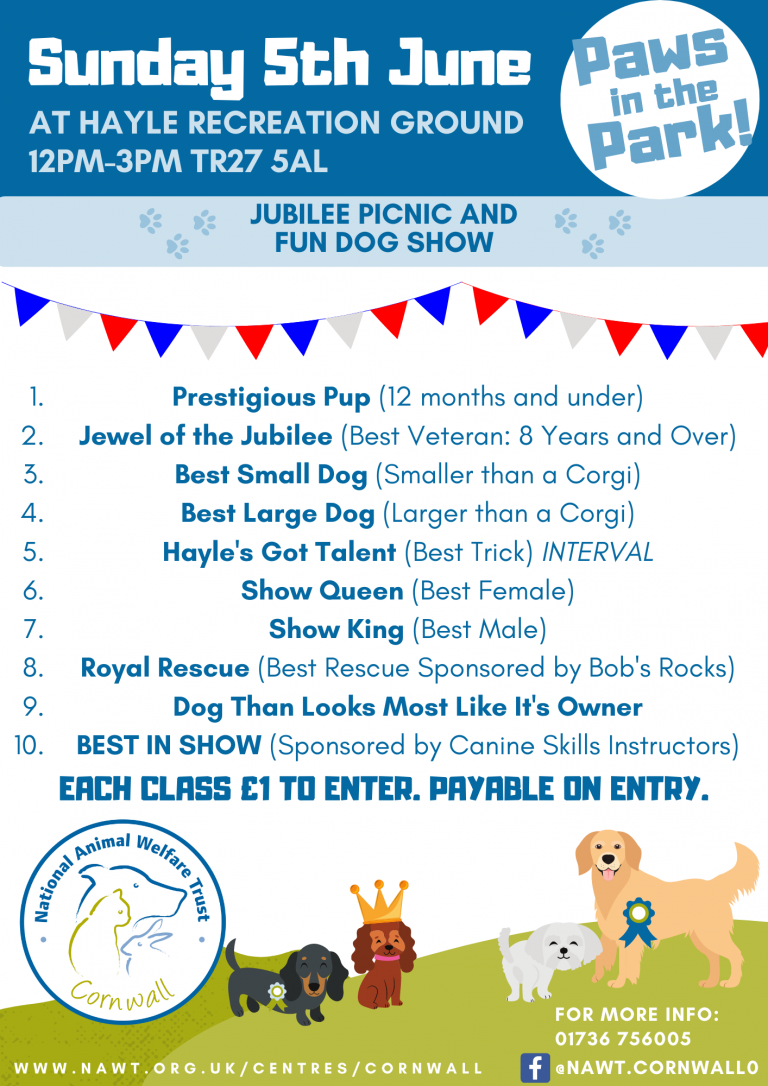 Paws in the Park! Hayle Town Council